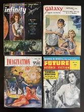 Group of (4) 1950's Pulp Magazines