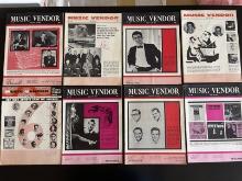 Music Vendor Magazine (8) 1962 Issues