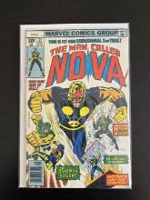 Man Called Nova Comic #13 Marvel 30 Cents 1977 Bronze Age Key 1st Appearance of Crimebuster
