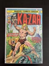 Ka-Zar Comic #1 Marvel 20 Cents 1972 Bronze Age Key Origin of the Savage Land
