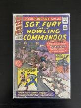 Sgt Fury and His Howling Commandos Annual Comic #1 Marvel King Size 1965 Silver Age Stan Lee Dick Ay