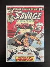 Doc Savage Comic #7 Marvel 20 Cents Bronze Age 1973 Brand of the Werewolf