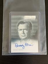 Buddy Ebsen Autographed Twilight Zone Card.