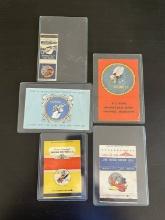 Lot WWII Disney Design Matchbooks/Cards