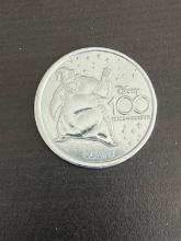 Oogie Boogie From Nightmare Before Christmas Disney Silver 100 Anniversary Coin Disneyland Exclusive