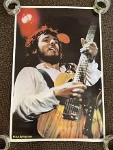 Bruce Springsteen Poster 23x35 Classic From the 1980s Concert Promotional Rock Poster
