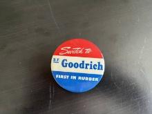 WWII "Switch to B.F. Goodrich" Button/Pin (3")