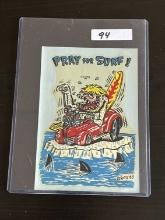 Big Daddy Ed Roth 1963 Pink City Decal