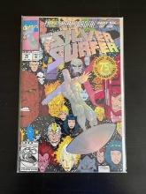 The Silver Surfer Marvel Comic #75 1992 Key Death of Nova II, Frankie Raye, a Herald of Galactus