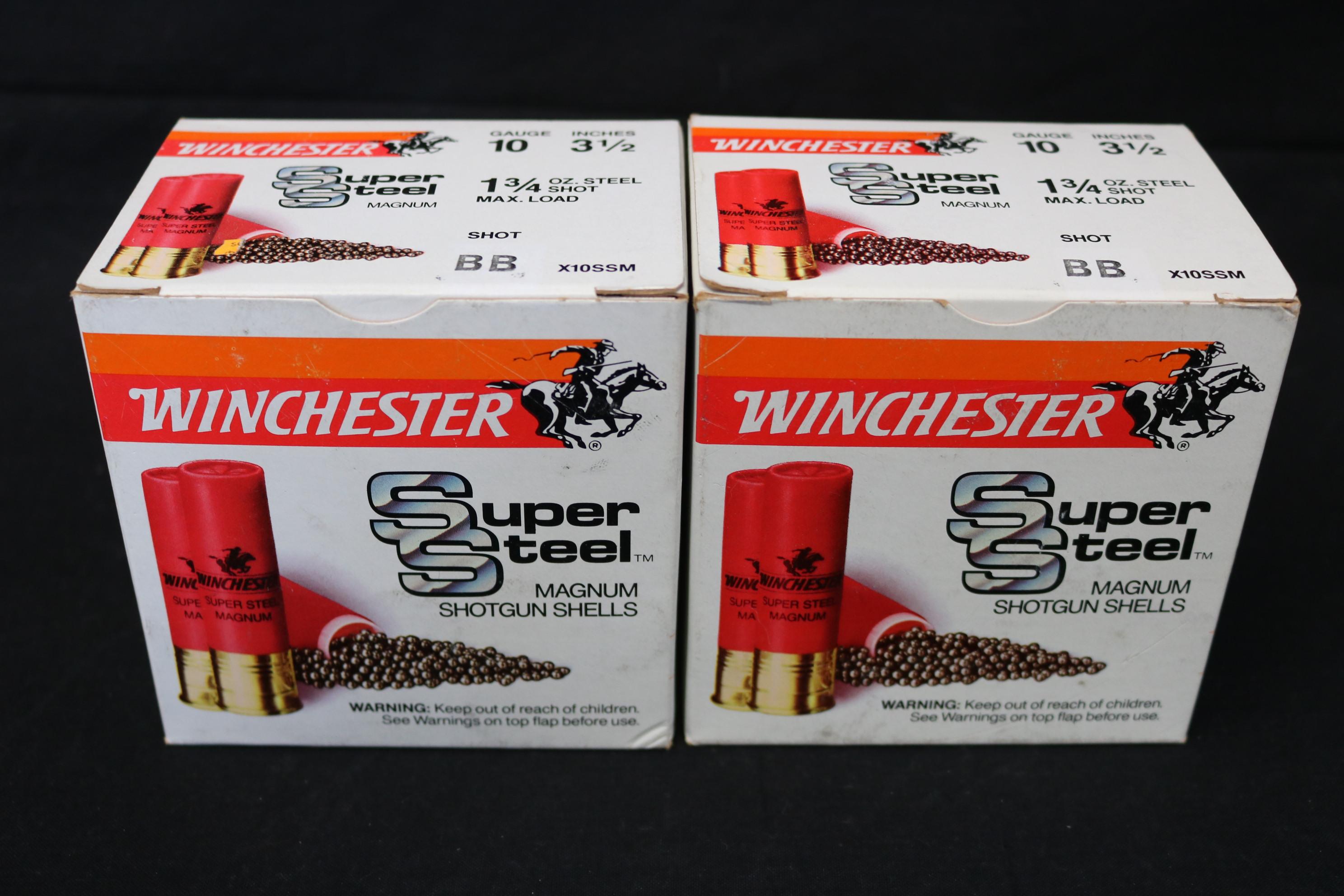 New Old Stock Winchester Super Steel 10ga 3 1/2 inch Shells