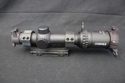 Desirable Steiner P4Xi 1-4x24mm Rifle Scope with MI quick mount