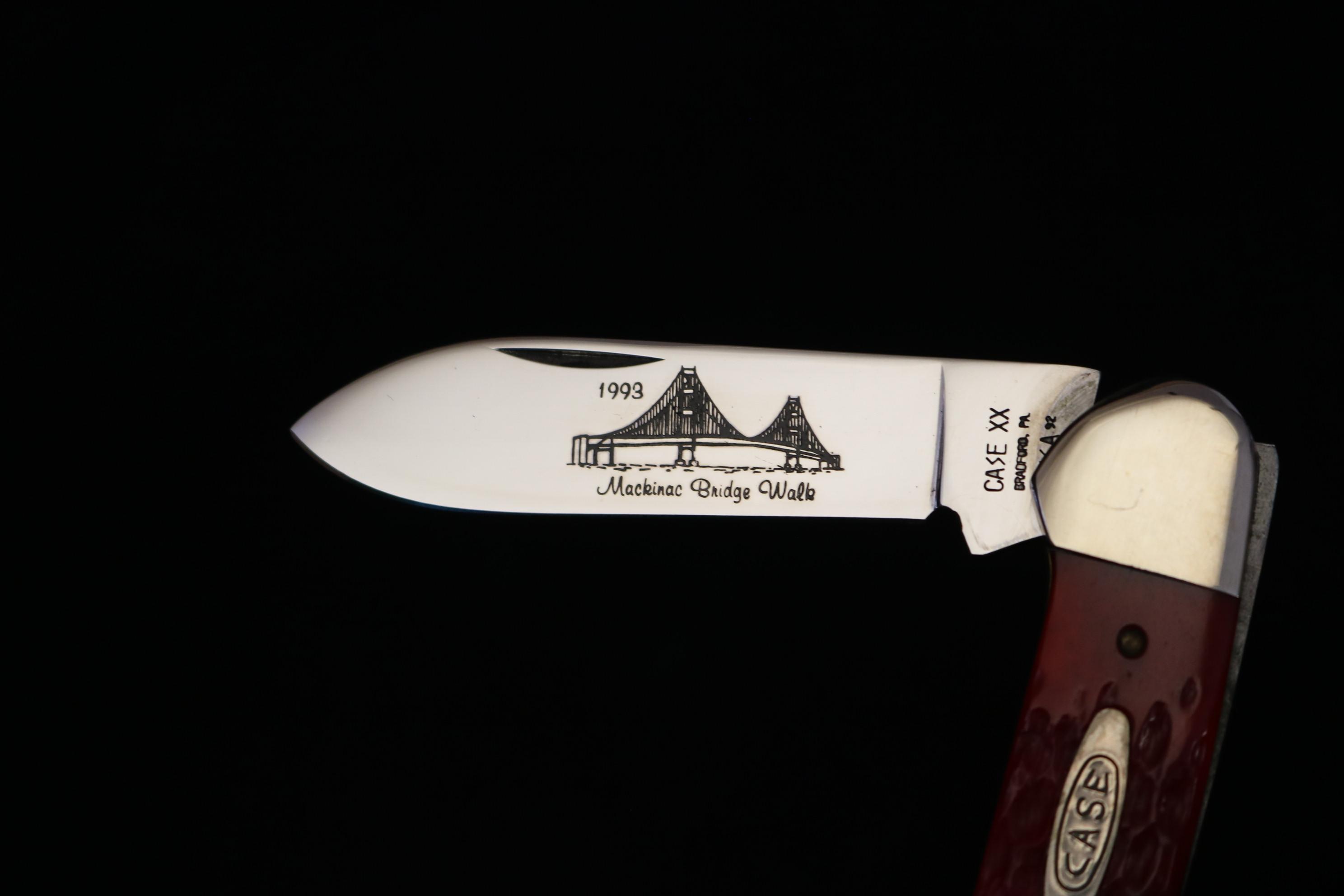 1993 Case XX Bridge Walk Canoe Double Blade Knife