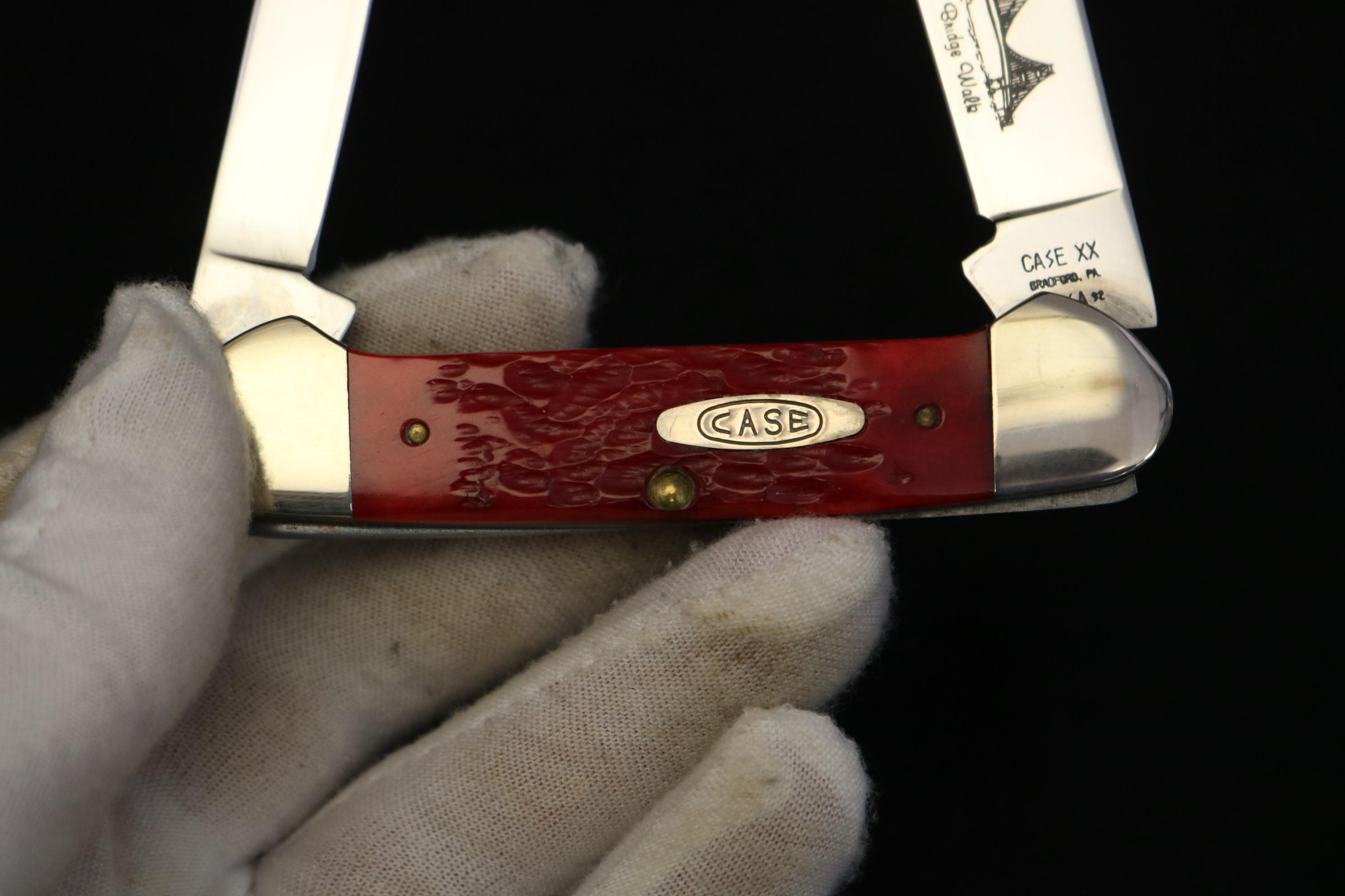 1993 Case XX Bridge Walk Canoe Double Blade Knife