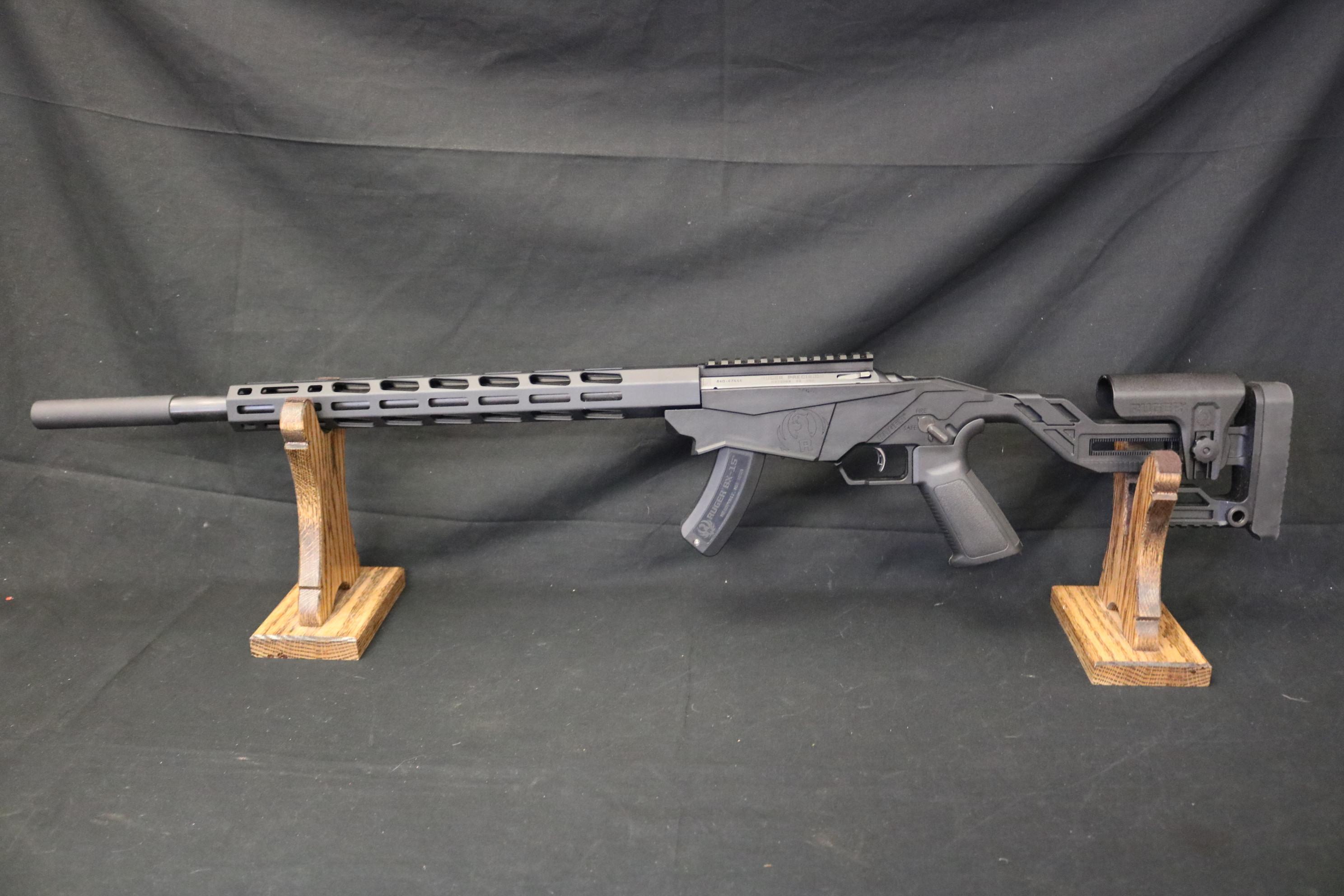 Ruger Precision Rifle 22LR with Faux Suppressor