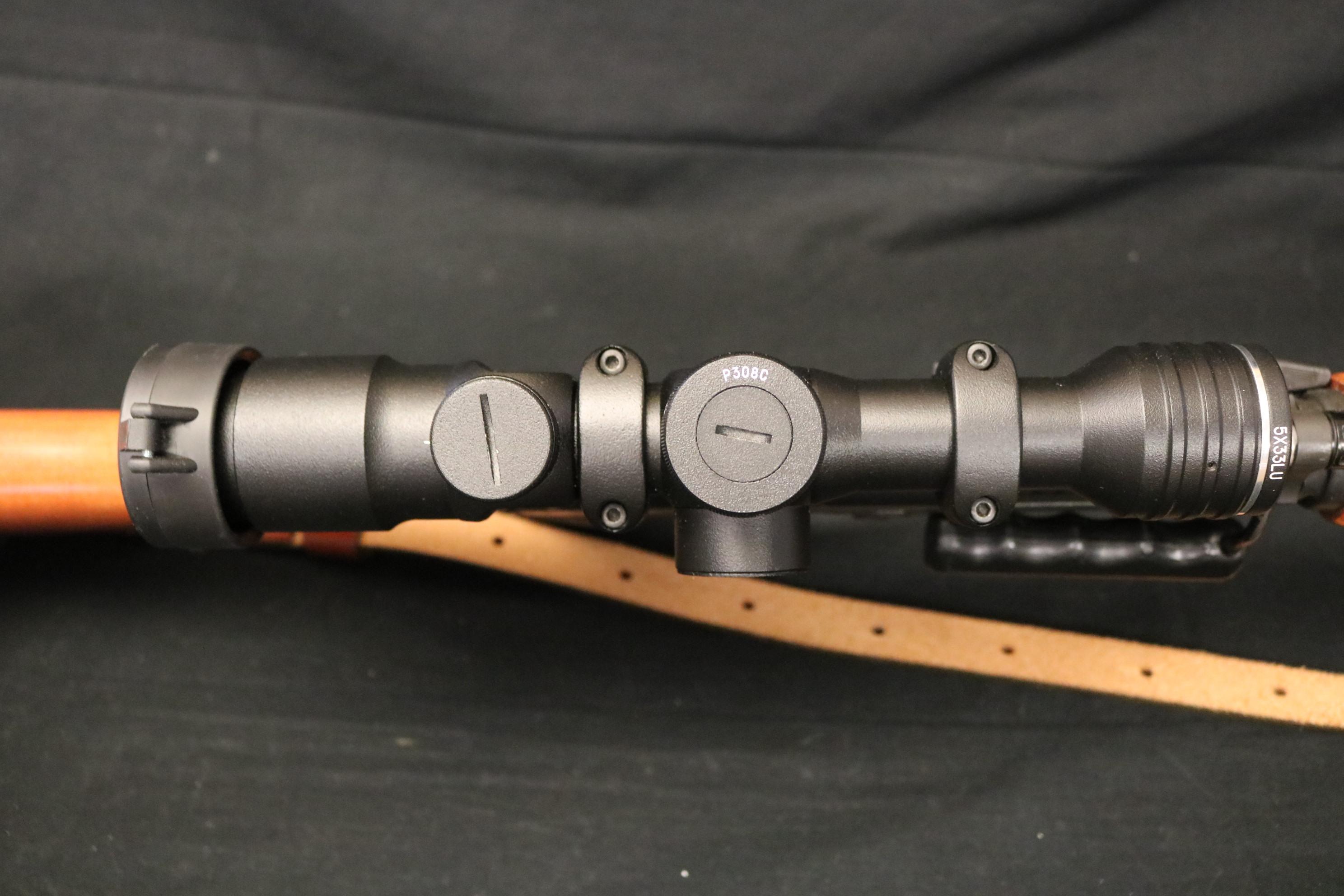 Canadian made L1A1 Sporter FAL 308 Win with Black Lion Optics Scope