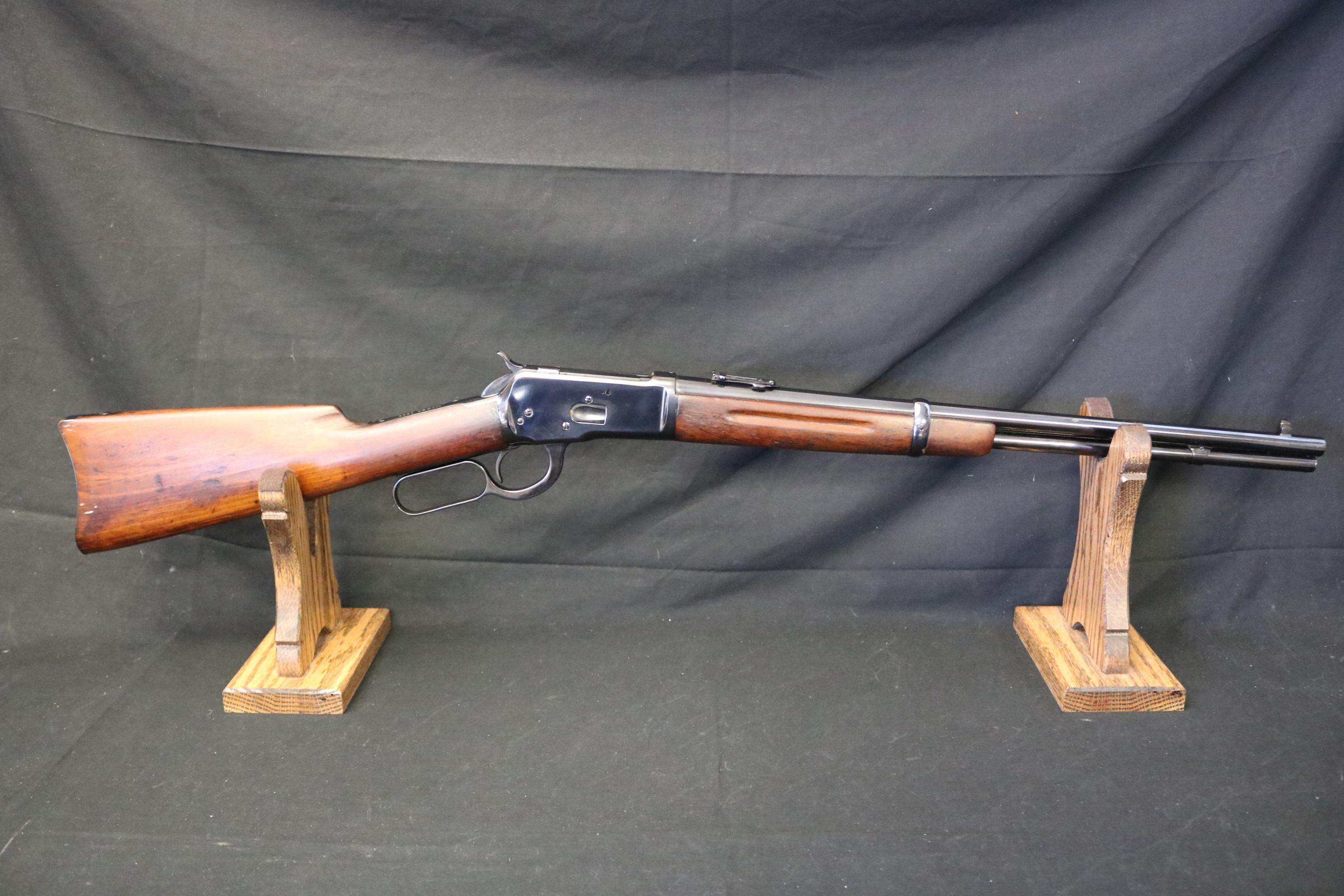 Very Desirable 1914 Pre-war Winchester 1982 Saddle Ring Carbine In 25-20