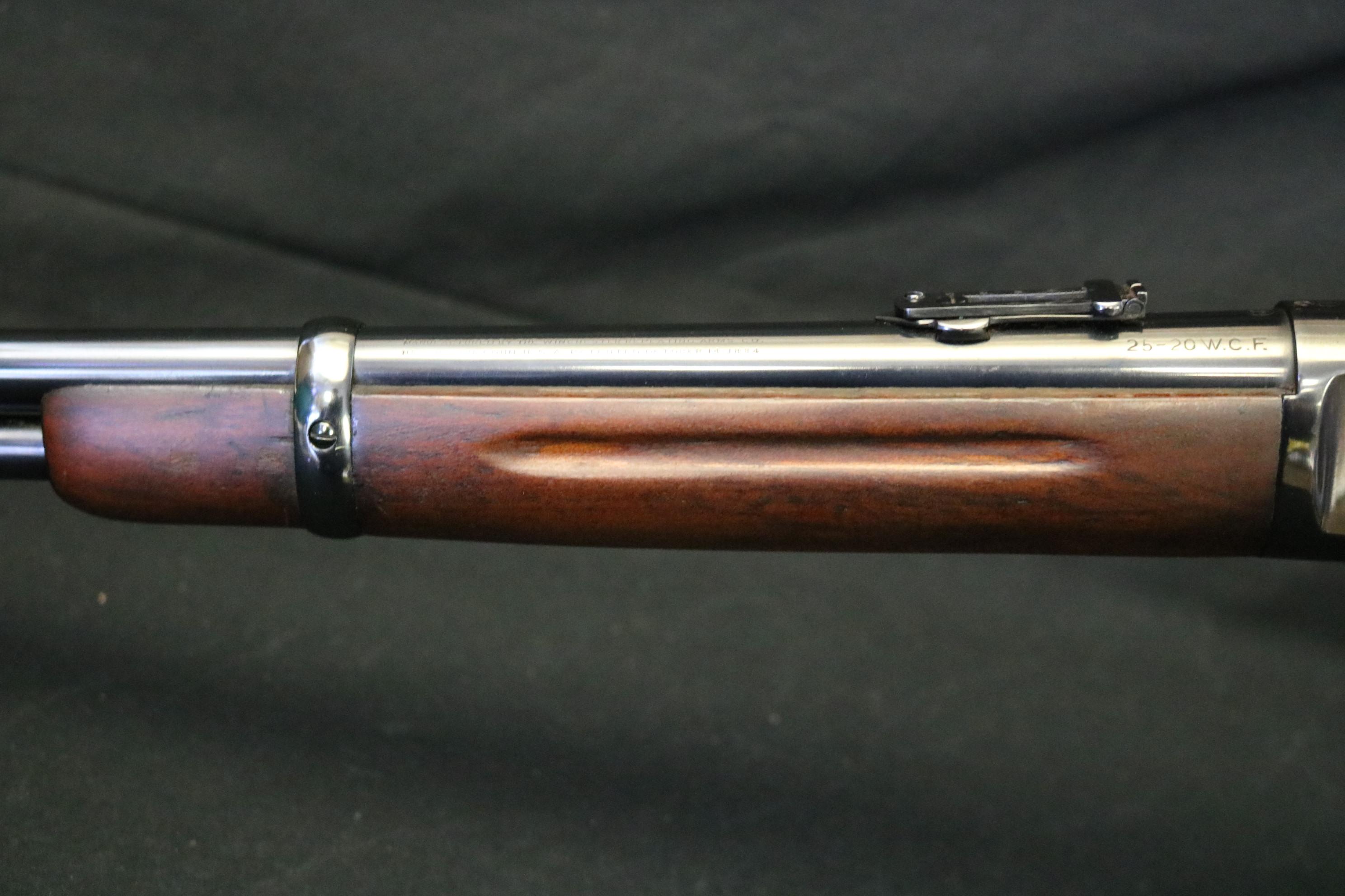 Very Desirable 1914 Pre-war Winchester 1982 Saddle Ring Carbine In 25-20