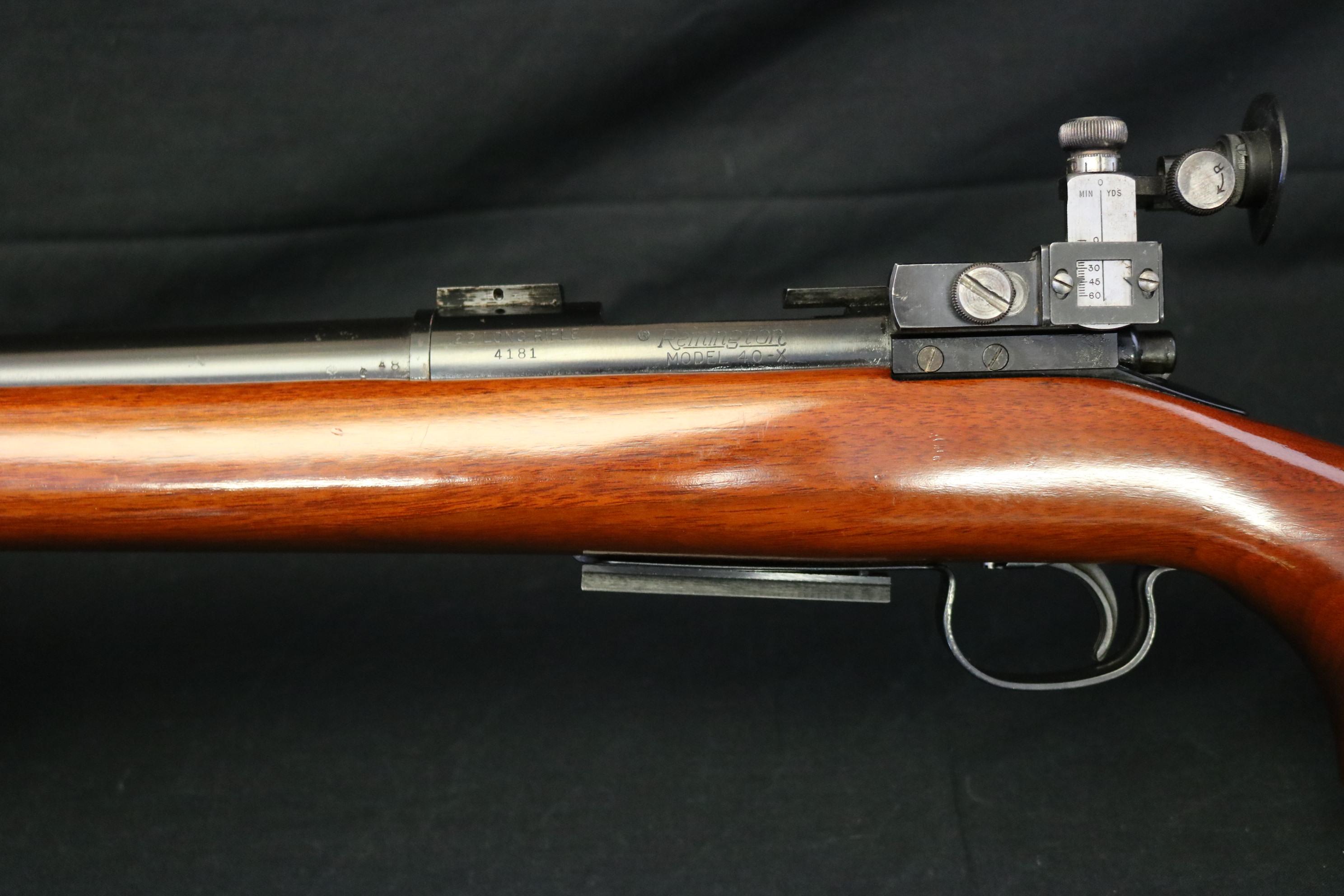 Early Remington Model 40-x Target 22lr High Condition