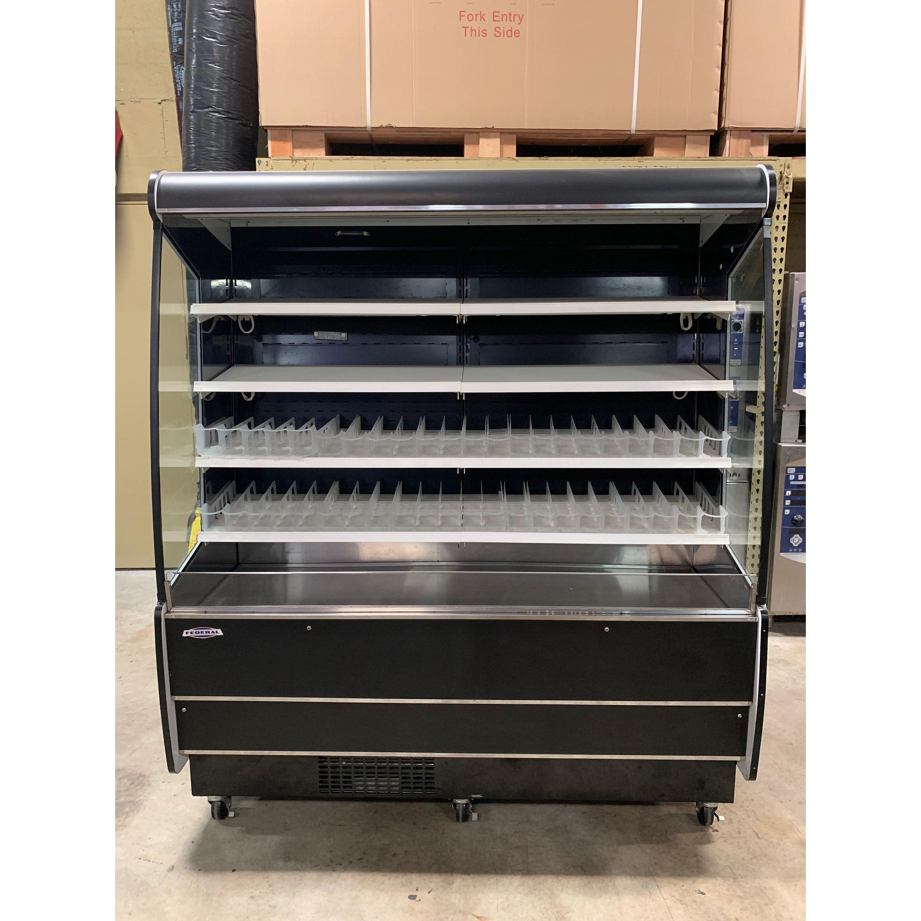 Federal RSSM678SC-3 Refrigerated Self-Serve High Profile Specialty Merchandiser
