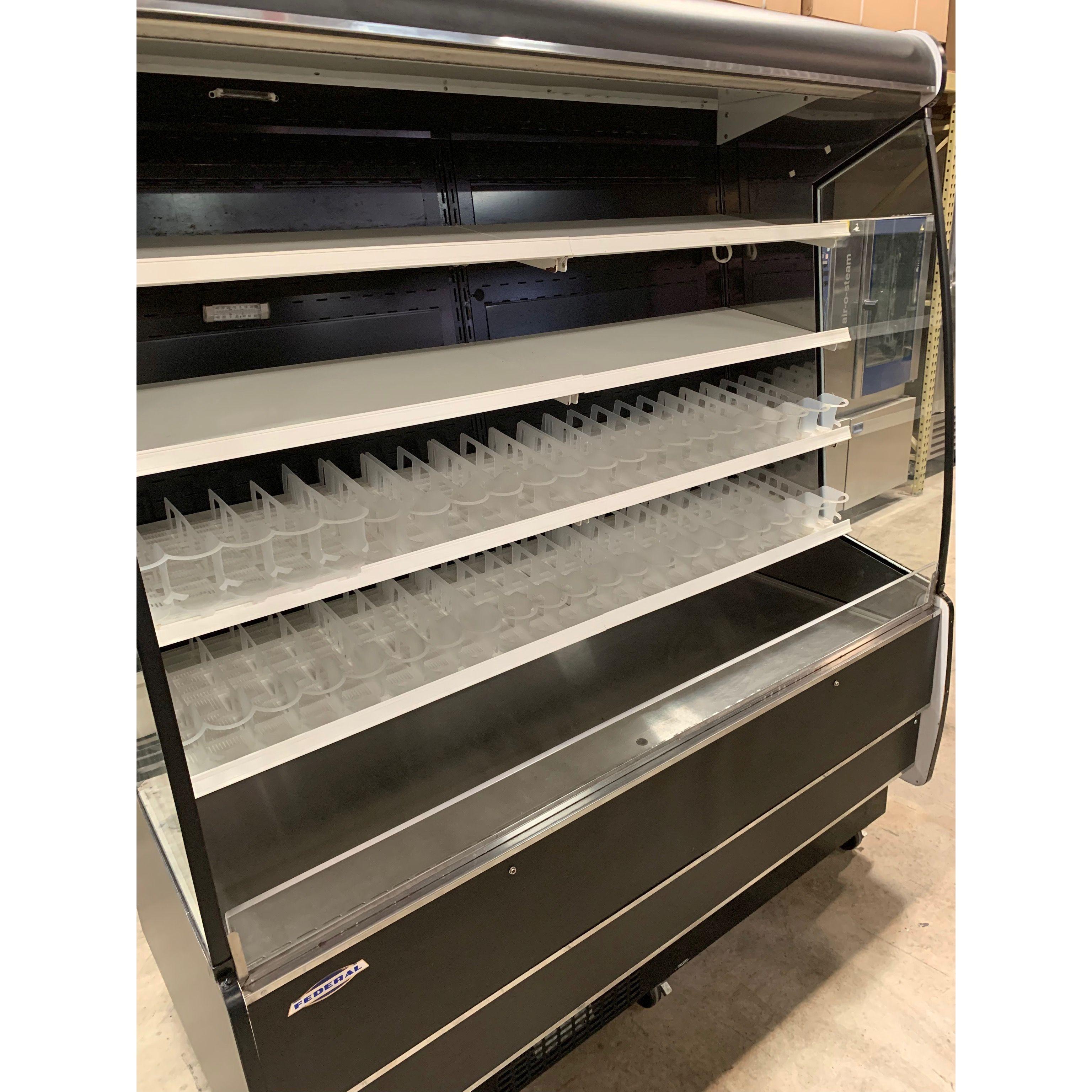 Federal RSSM678SC-3 Refrigerated Self-Serve High Profile Specialty Merchandiser