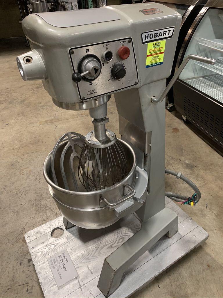 Hobart D-300T 30qt. All Purpose Mixer Including Stainless Steel Bowl, Whip & Paddle