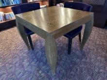 Matt Decell Furniture 34.5"�W x 34.5"�D x 30"�H Heavy Duty Solid Laminated Wood Table