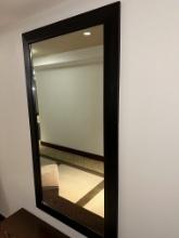 36"W x 65.5"H Darkwood Mirror