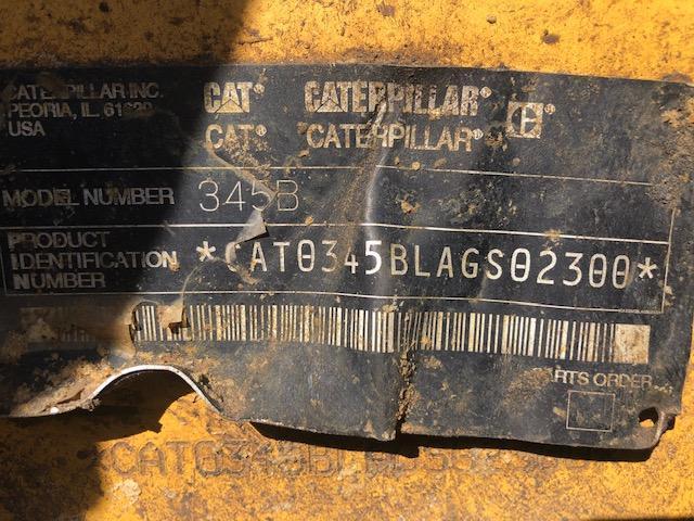 2004 Caterpillar 345BL Series II Hydraulic Excavator