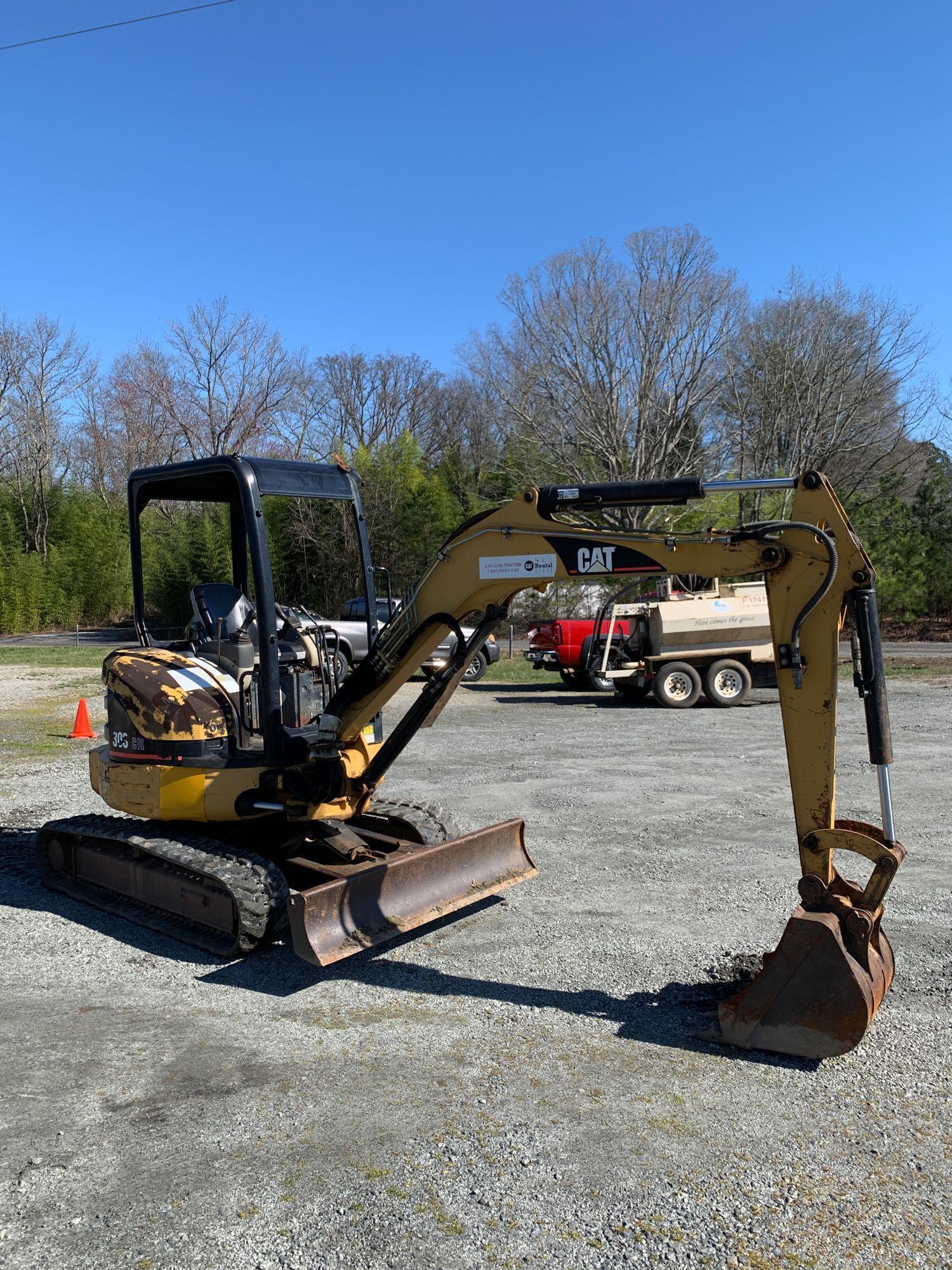 2004 Caterpillar 303CR Mini Excavator