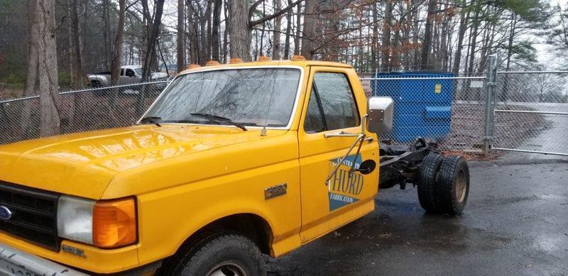 1988 Ford F-350 S/A Cab & Chassis Truck