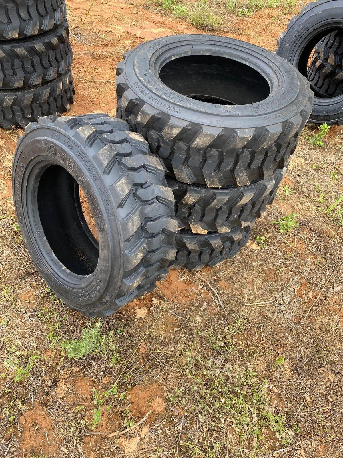 (UNUSED) QTY OF 4 10-16.5 Loadmaxx Tires