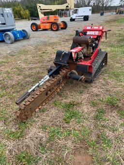 2012 Barreto 2024-TK Walk Behring Track Trencher