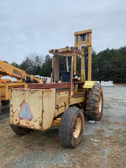 Harlo HF-456-D-28 5000LB Rough Terrain Forklift