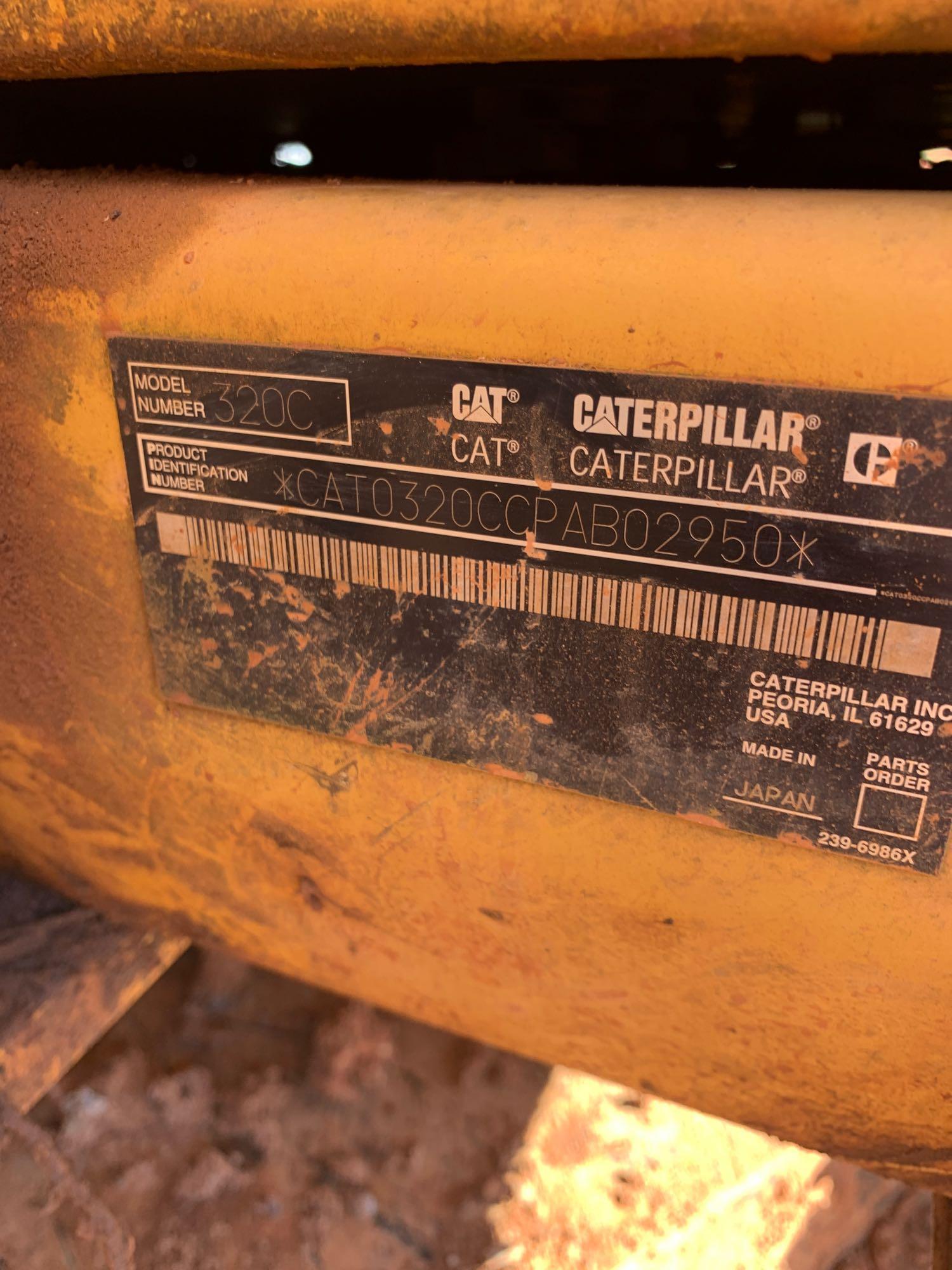 2004 Caterpillar 320CL Hydraulic Excavator