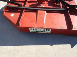 UNUSED BIG BEE 6FT ROTARY MOWER 3 PT. HITCH, 540 RPM, PTO SHAFT