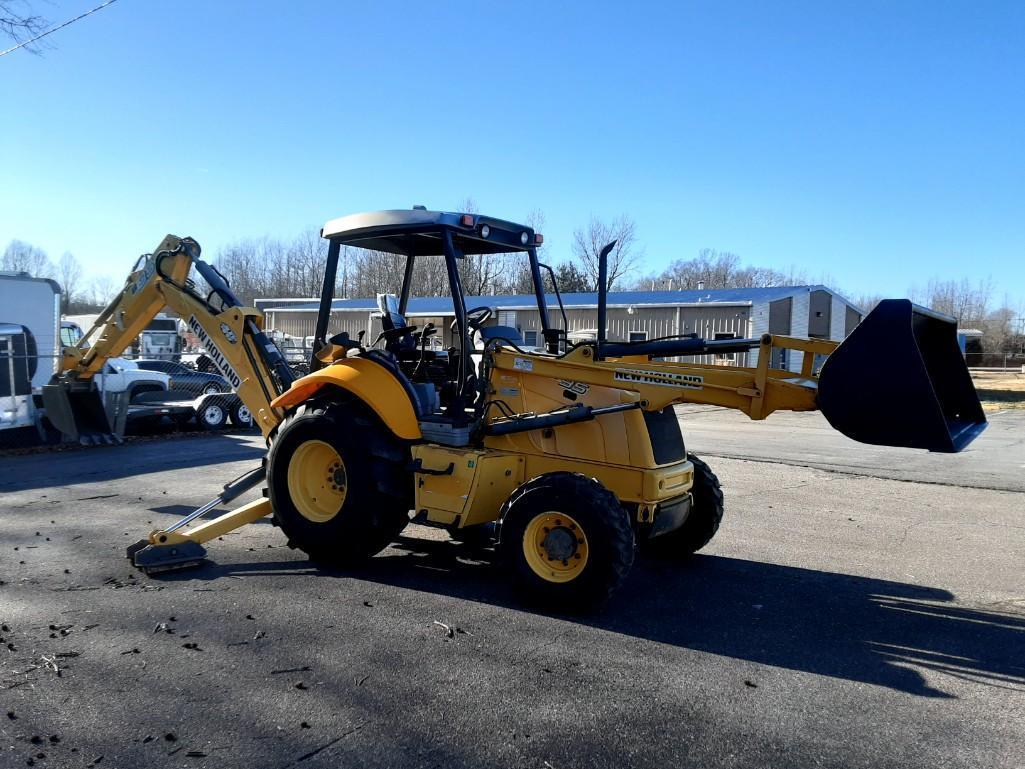 New Holland B95 4WD Loader Backhoe