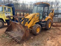 2007 JCB 214 4WD Loader Backhoe