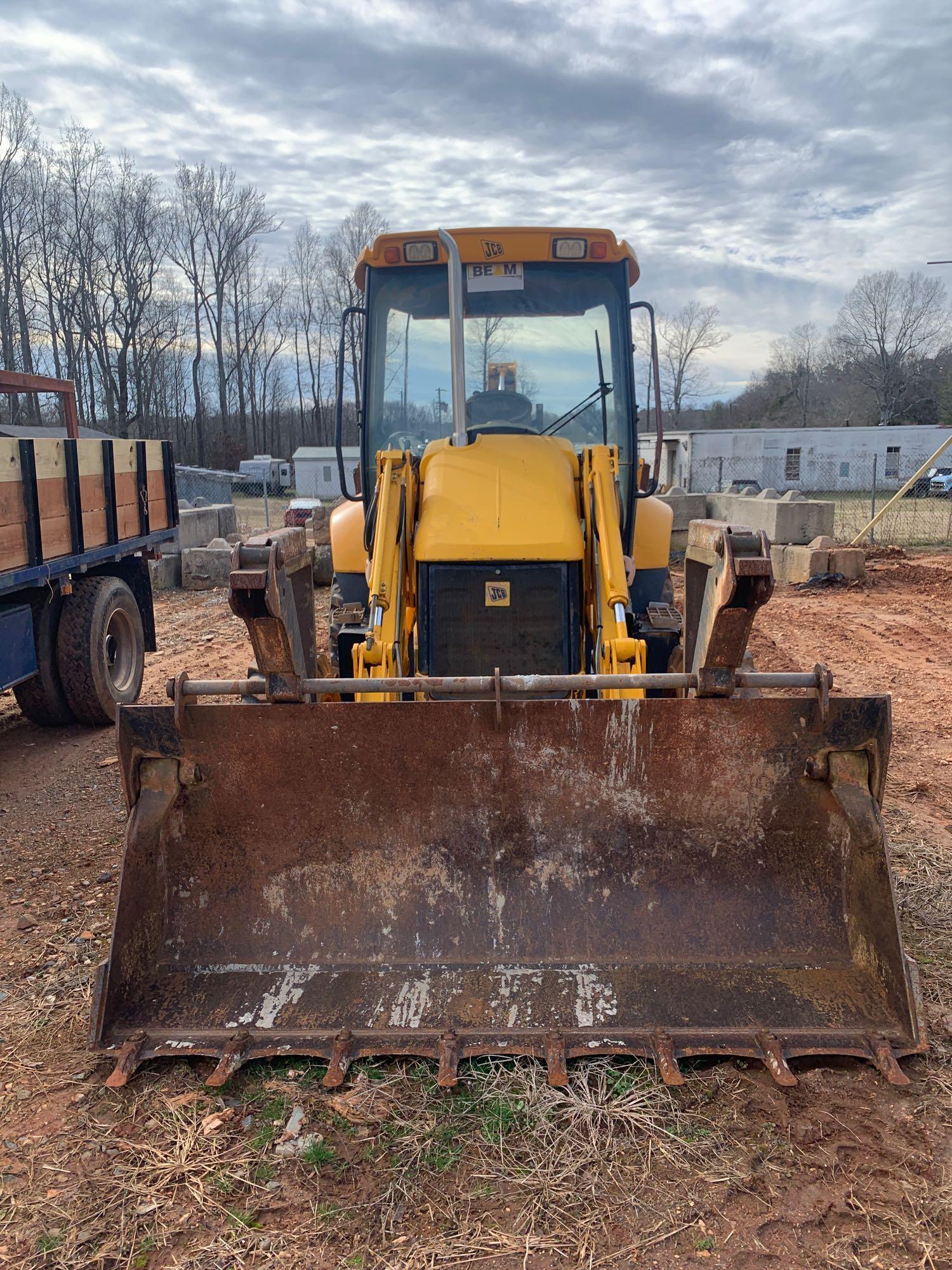 2007 JCB 214 4WD Loader Backhoe