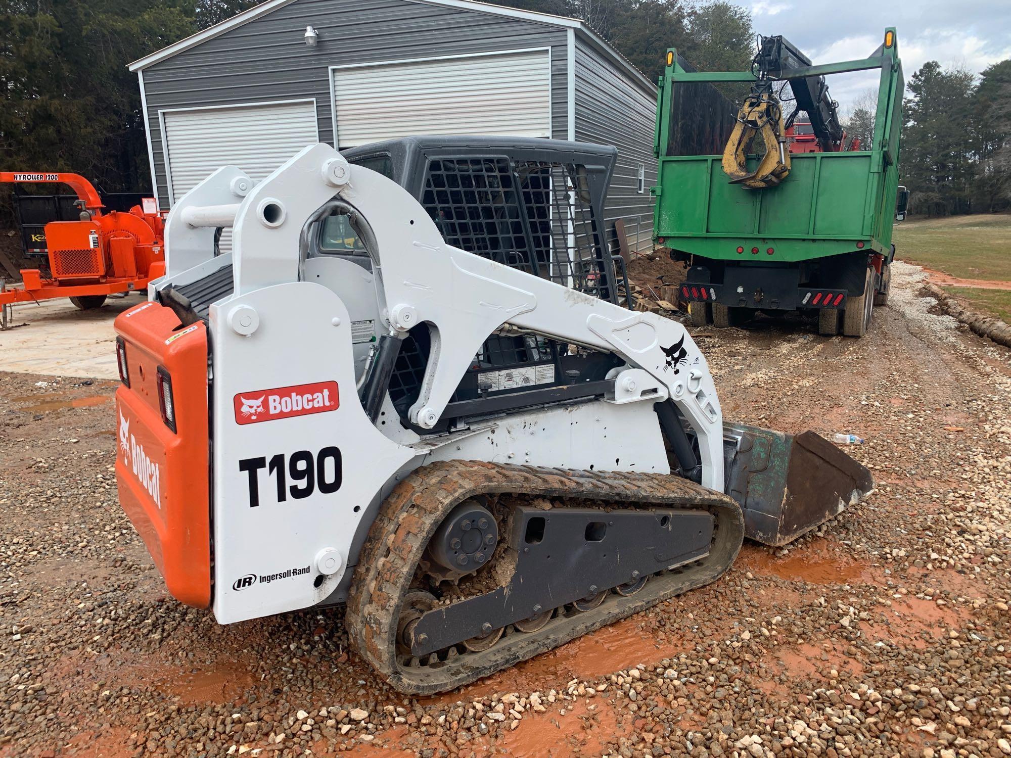 2007 Bobcat T190 Crawler Skid Steer