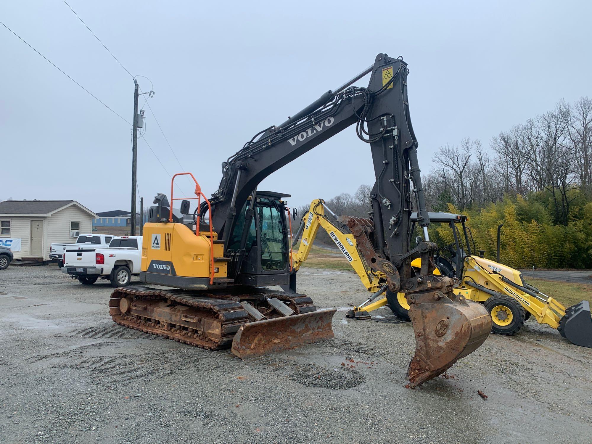 2018 Volvo ECR145EL Hydraulic Excavator