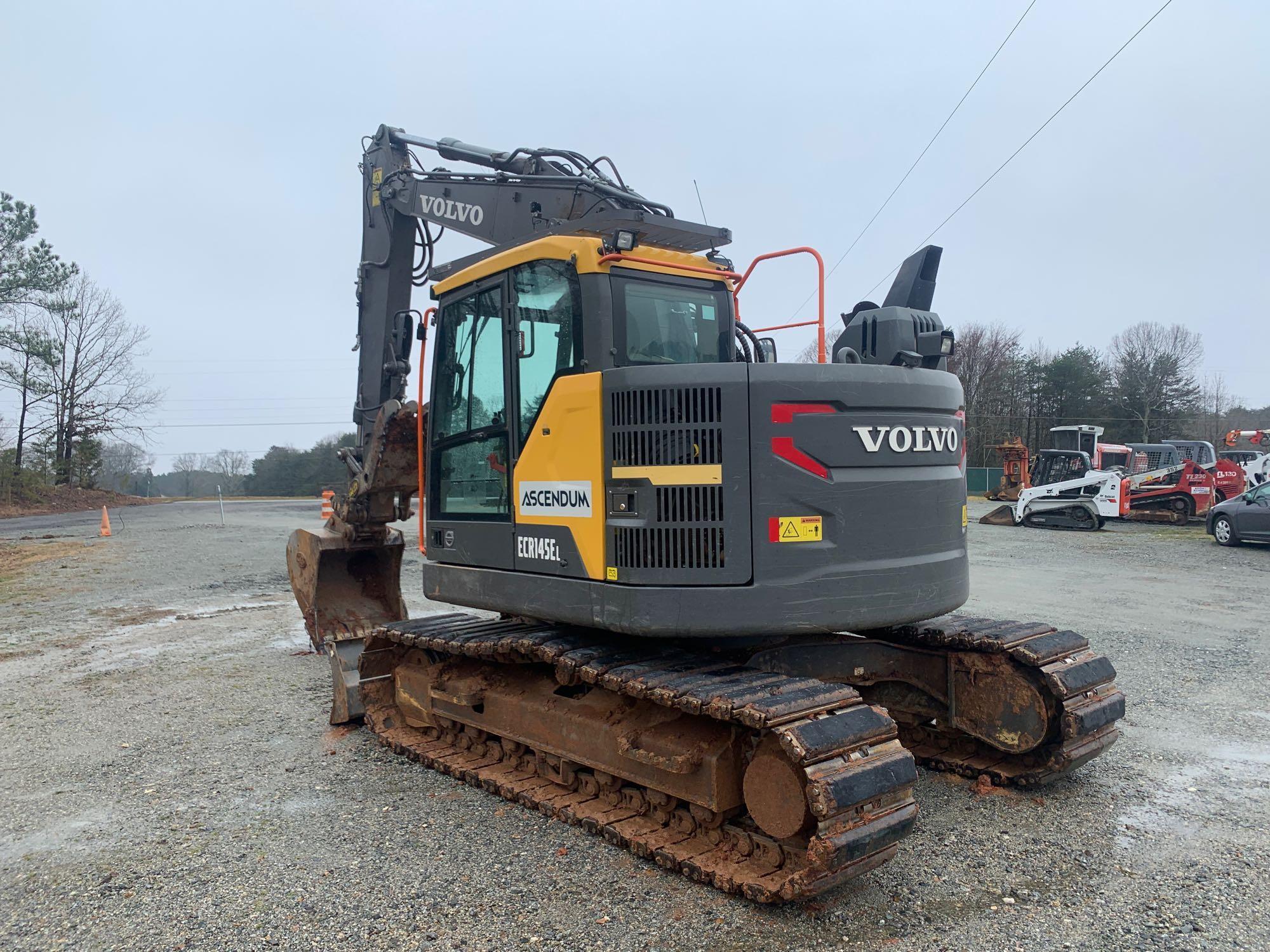 2018 Volvo ECR145EL Hydraulic Excavator