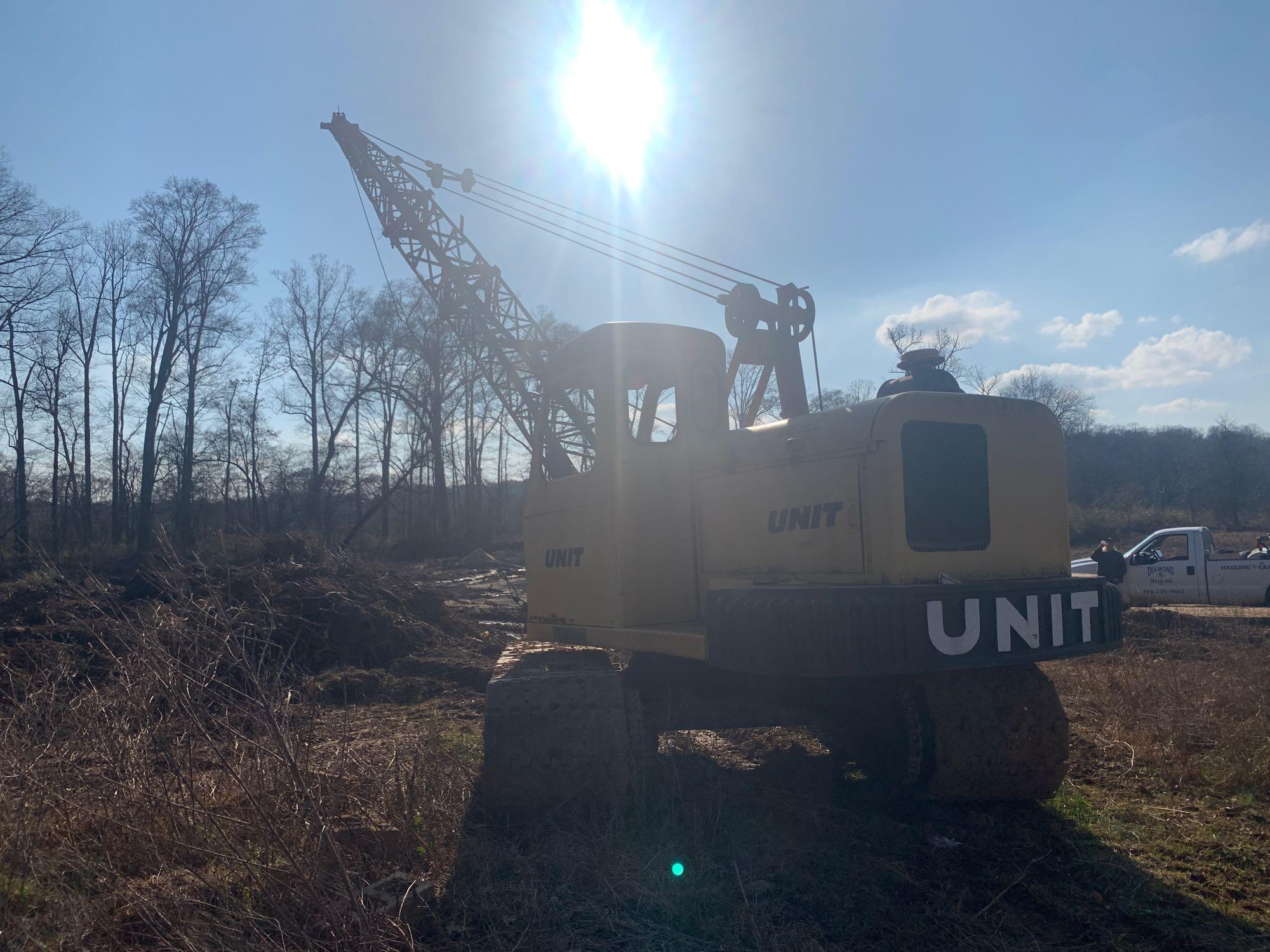 Unit Dragline Crawler Crane