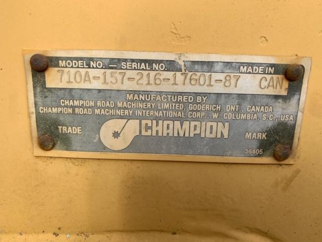 Champion 710A Motor Grader