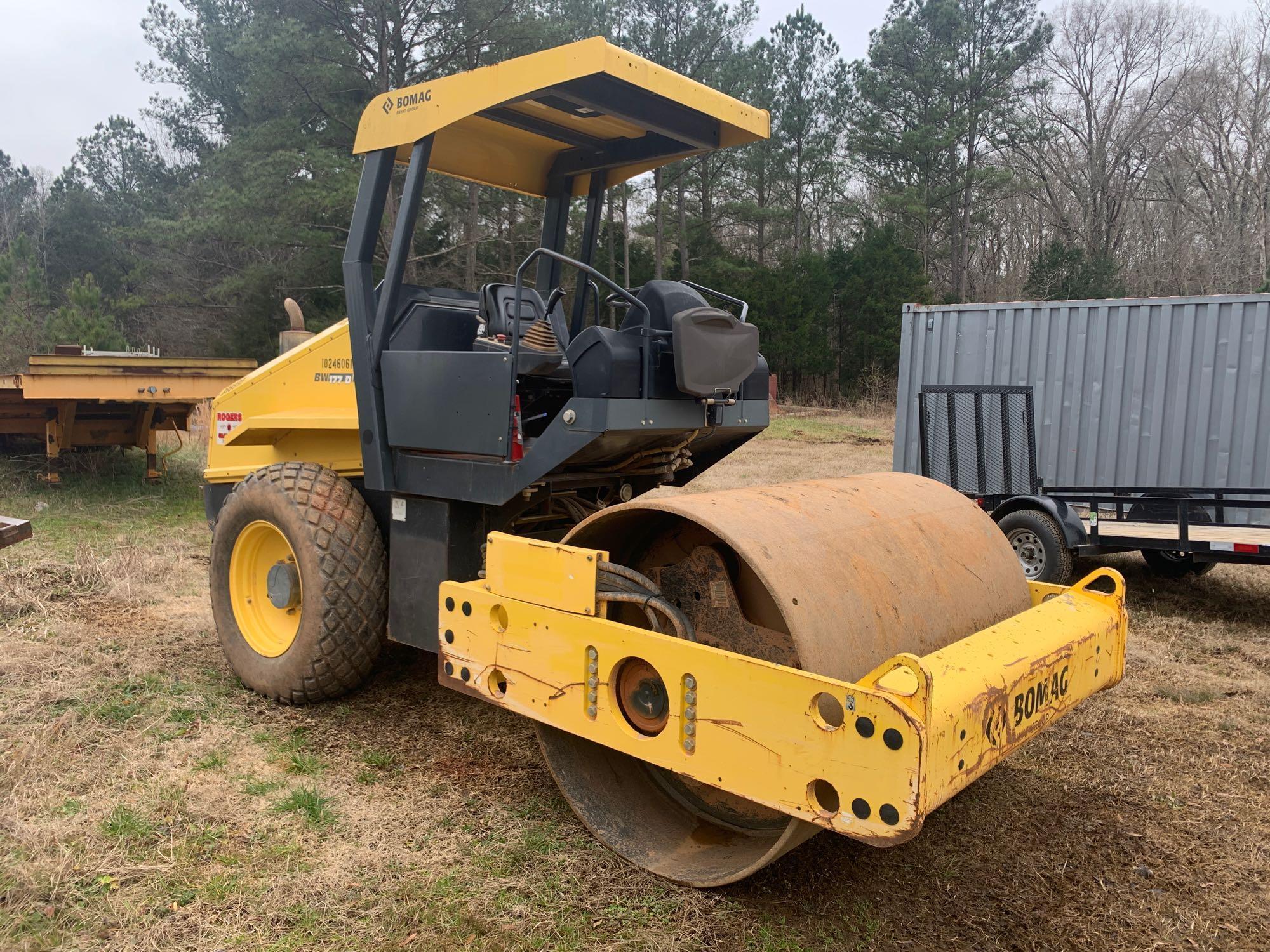 2014 Bomag BW177D-5 Vibratory Roller