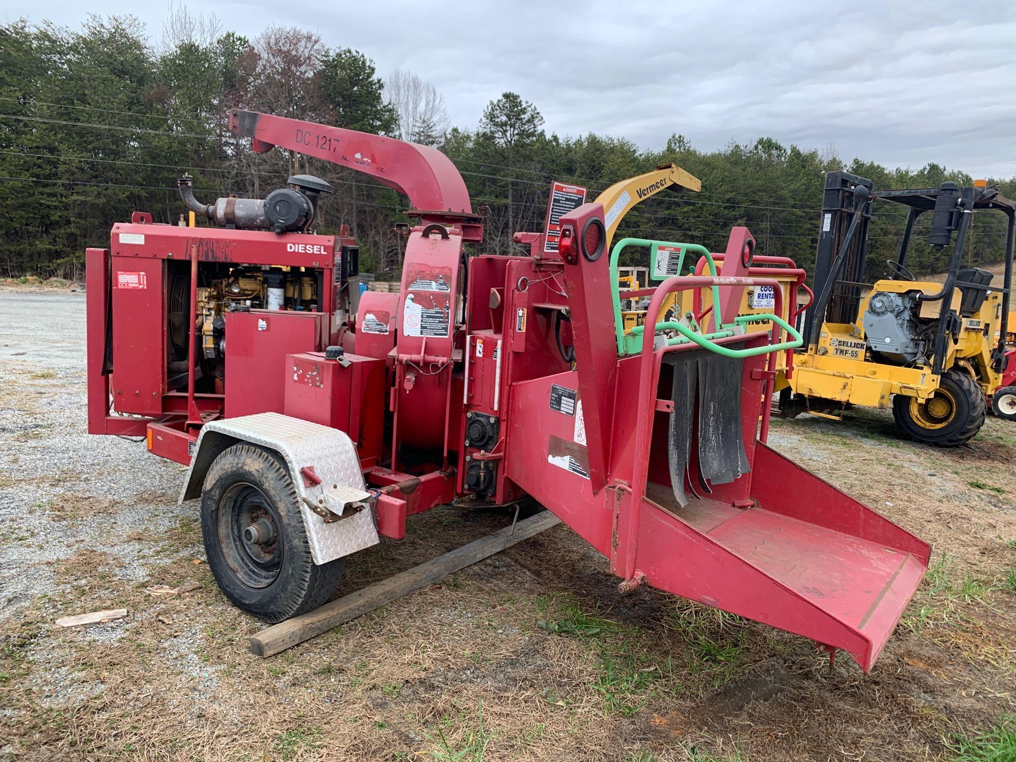 2007 Altec DC1217 Portable Chipper