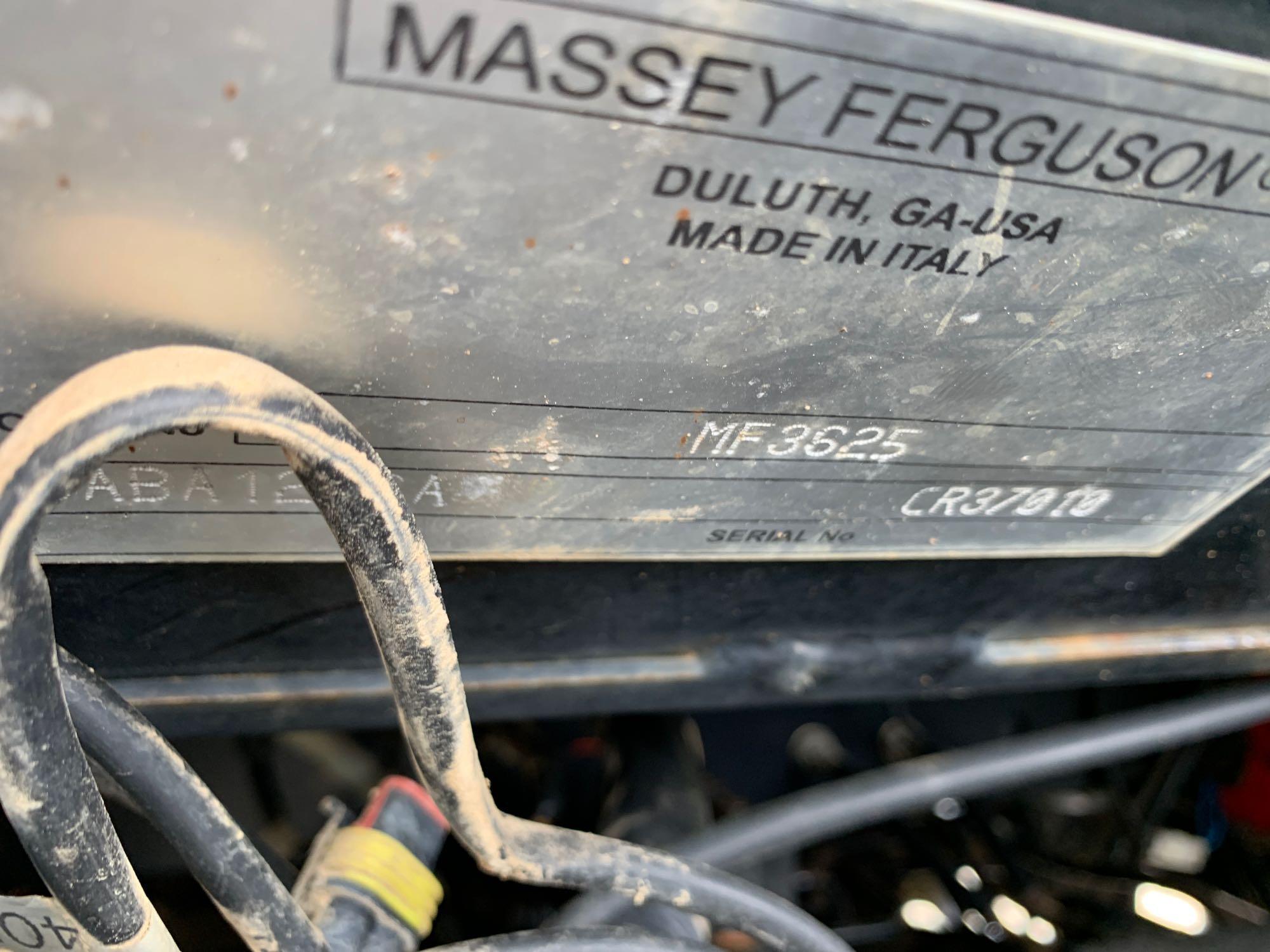 Massey Ferguson 3625 MFWD Tractor