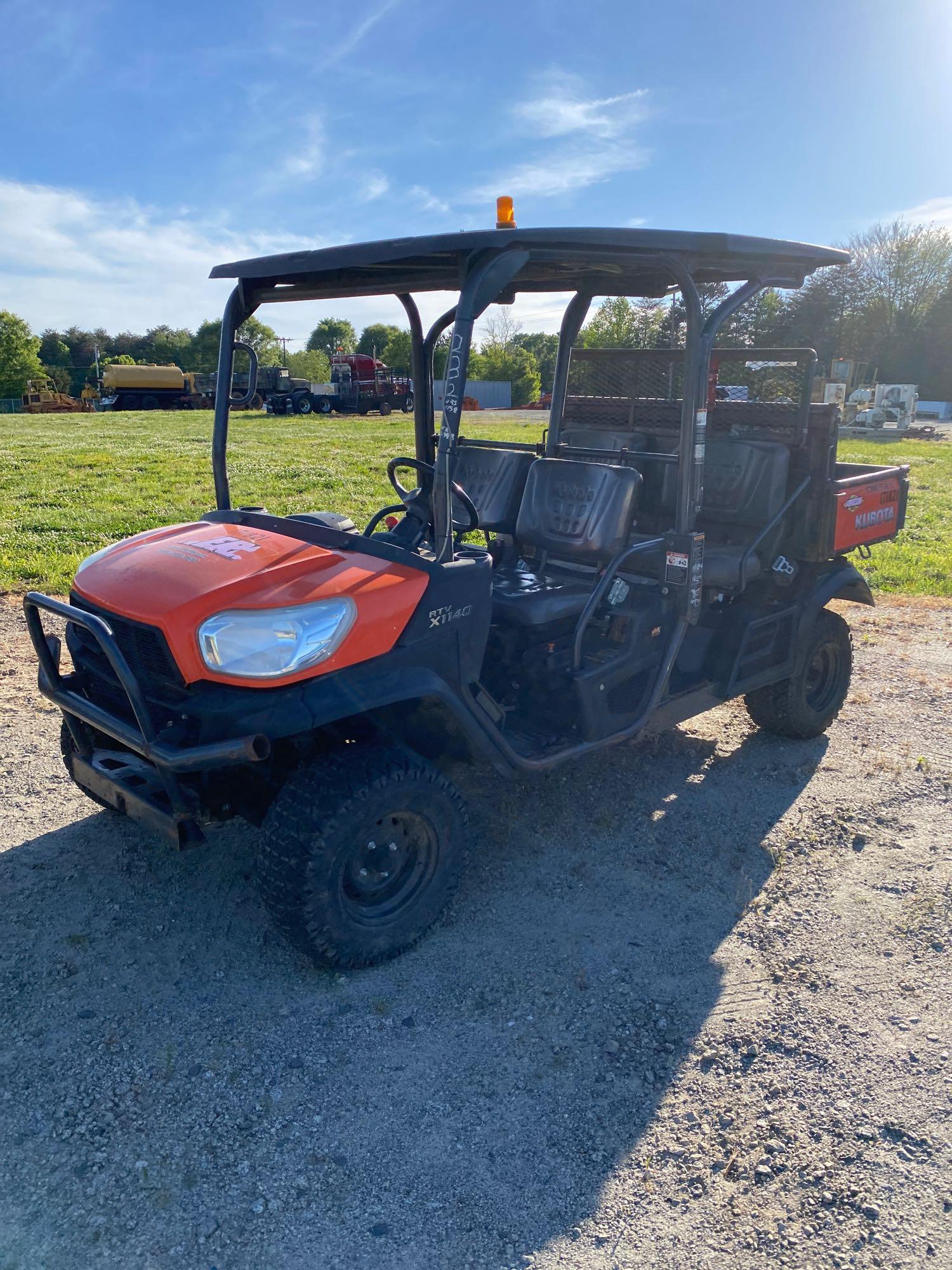 KUBOTA RTV X1140 4X4 UTILITY VEHICLE