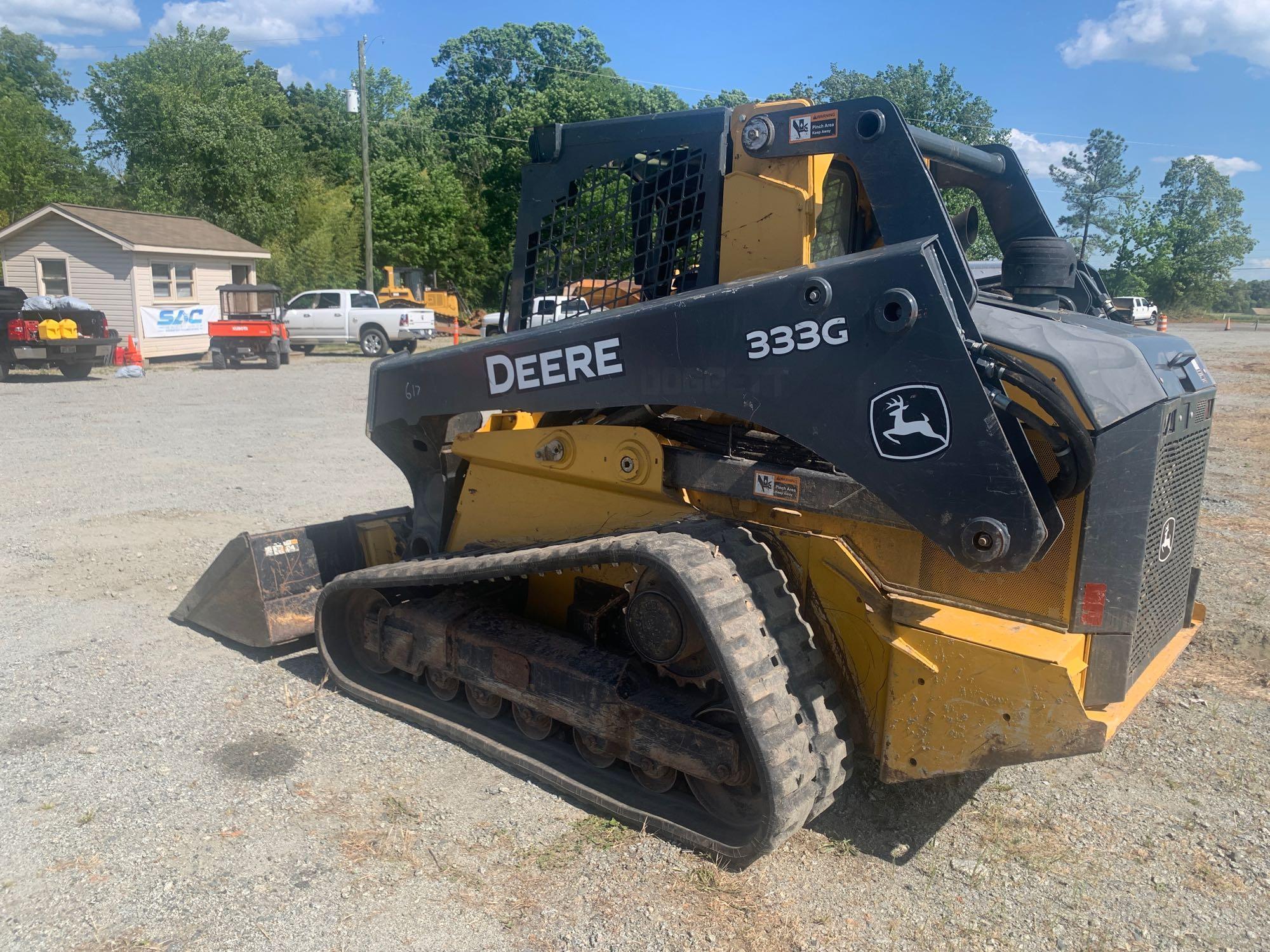 2017 John Deere 333G Crawler Skid Steer