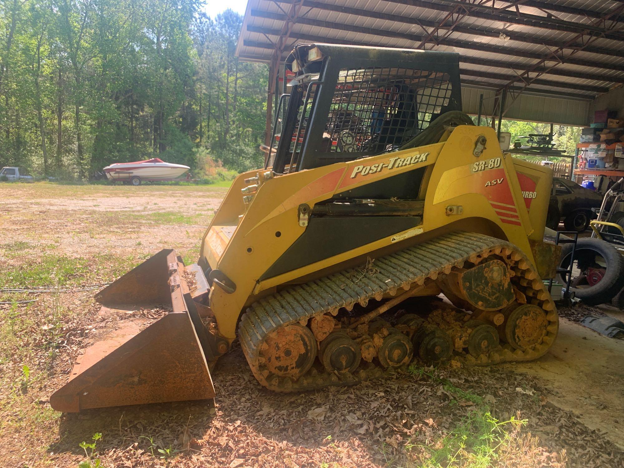 ASV SR-80 Posi-Track Crawler Skid Steer