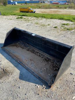 89 In Skid Steer Smooth Bucket